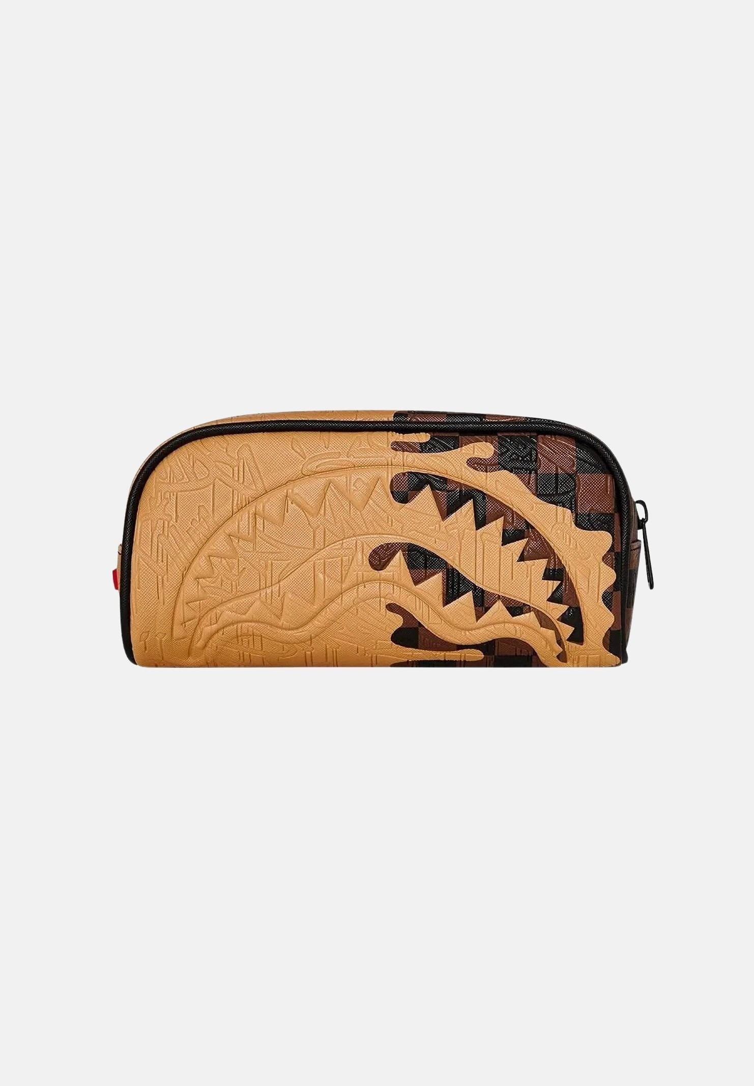 SPRAYGROUND Astuccio SHARK PENCIL POUCH beige e nero, unisex. 910B9367NSZ . SPRAYGROUND 