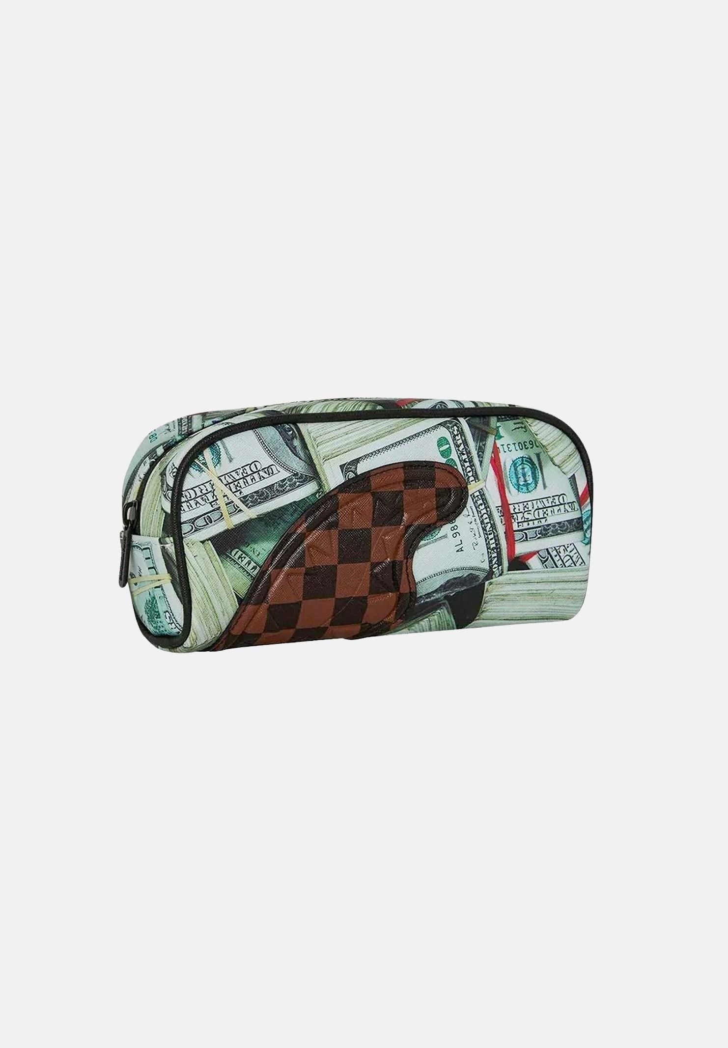 SPRAYGROUND Astuccio MONEY BANKS multicolor per uomo, donna e bambino con fantasia money all-over 910B9412NSZ . SPRAYGROUND 