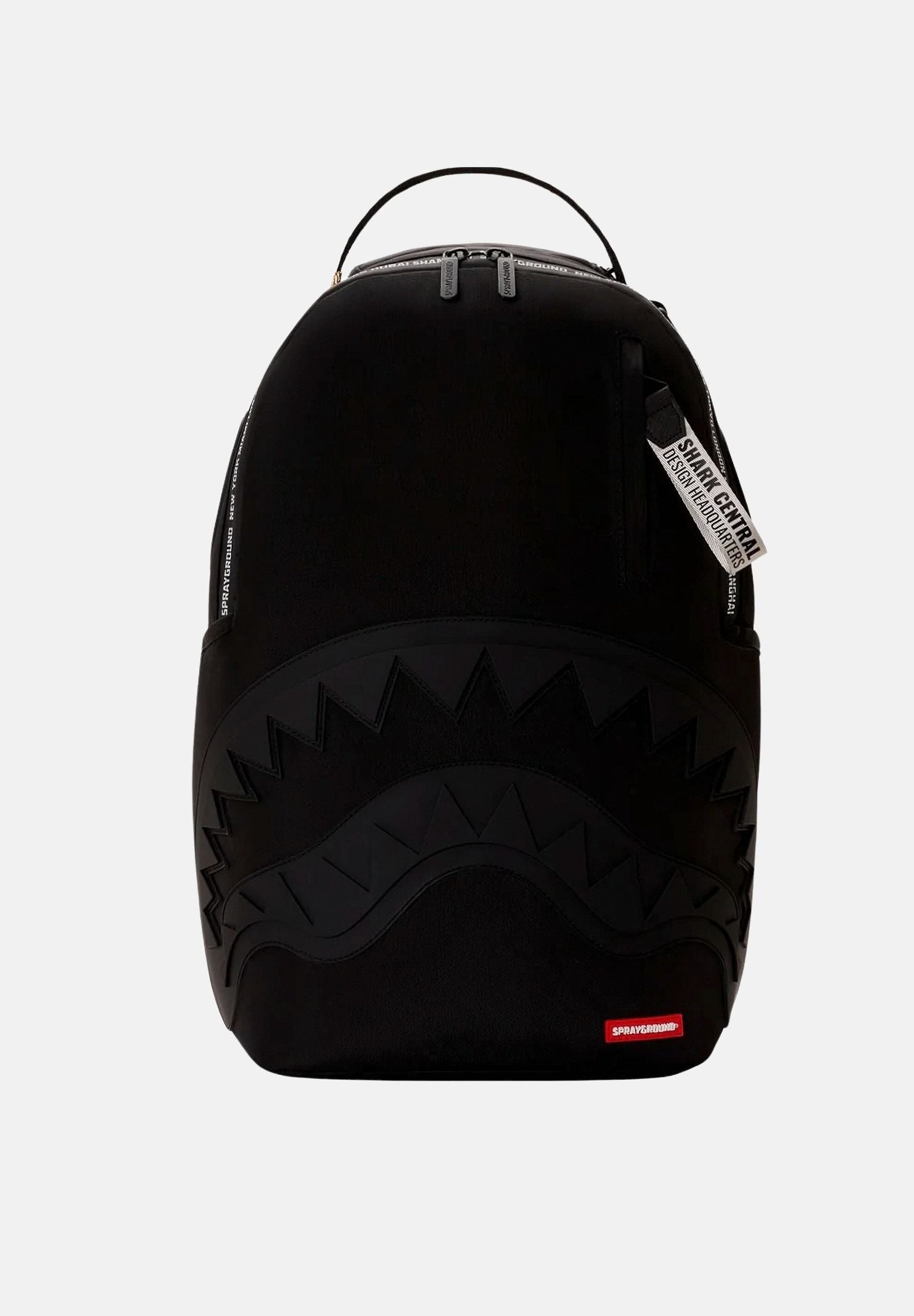 SPRAYGROUND Zaino SHARK CENTRAL PRINTED nero per uomo, donna e bambino con motivo Shark Mouth 910B9587NSZ . SPRAYGROUND 