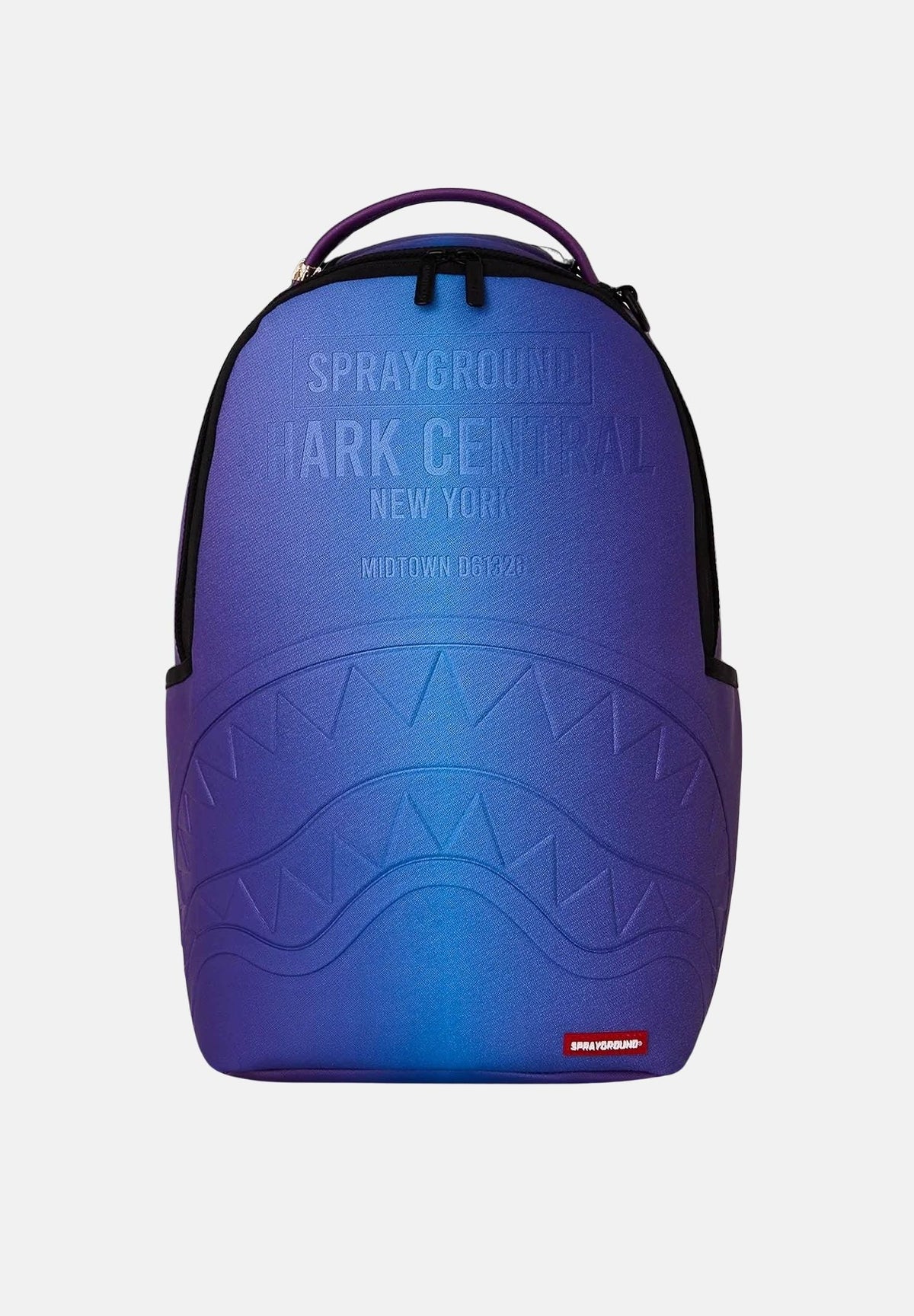 SPRAYGROUND Zaino SHARK BACKPACK  blu per uomo, donna e bambino con sfumatura di colore e decorazione grafica 910B9627NSZ . SPRAYGROUND 