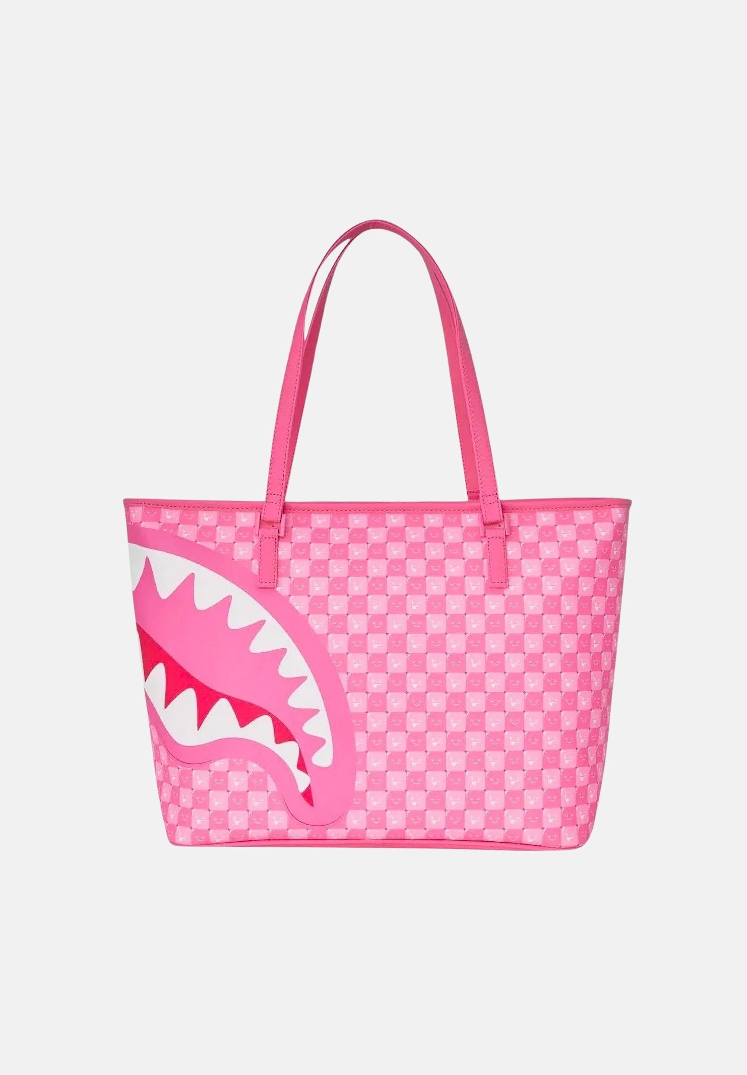 SPRAYGROUND Borsa a spalla TOTE CLASSIC PINK  per donna e bambina con manici lunghi e motivo a scacchiera. 910T9320NSZ . SPRAYGROUND 
