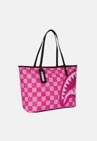 SPRAYGROUND Borsa a spalla TOTE SHARK rosa per donna e bambina con manici a spalla e fantasia geometrica. 910T9413NSZ . SPRAYGROUND 