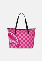 SPRAYGROUND Borsa a spalla TOTE SHARK rosa per donna e bambina con manici a spalla e fantasia geometrica. 910T9413NSZ . SPRAYGROUND 
