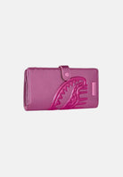 SPRAYGROUND Portafoglio SHARK EMBOSSED fucsia per uomo, donna e bambino con iconico motivo Shark in rilievo. 910W9524NSZ . SPRAYGROUND 