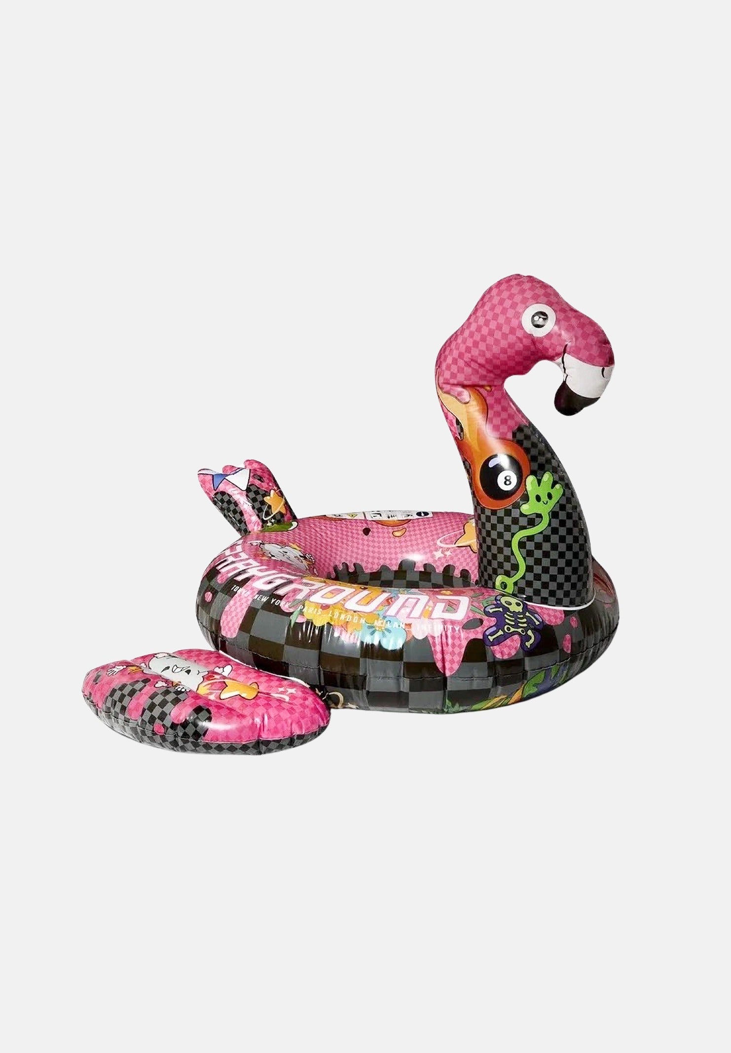 SPRAYGROUND Salvagente gonfiabile FLAMINGO multicolore per uomo, donna e bambino con design a fenicottero 910Z656NSZ . SPRAYGROUND 