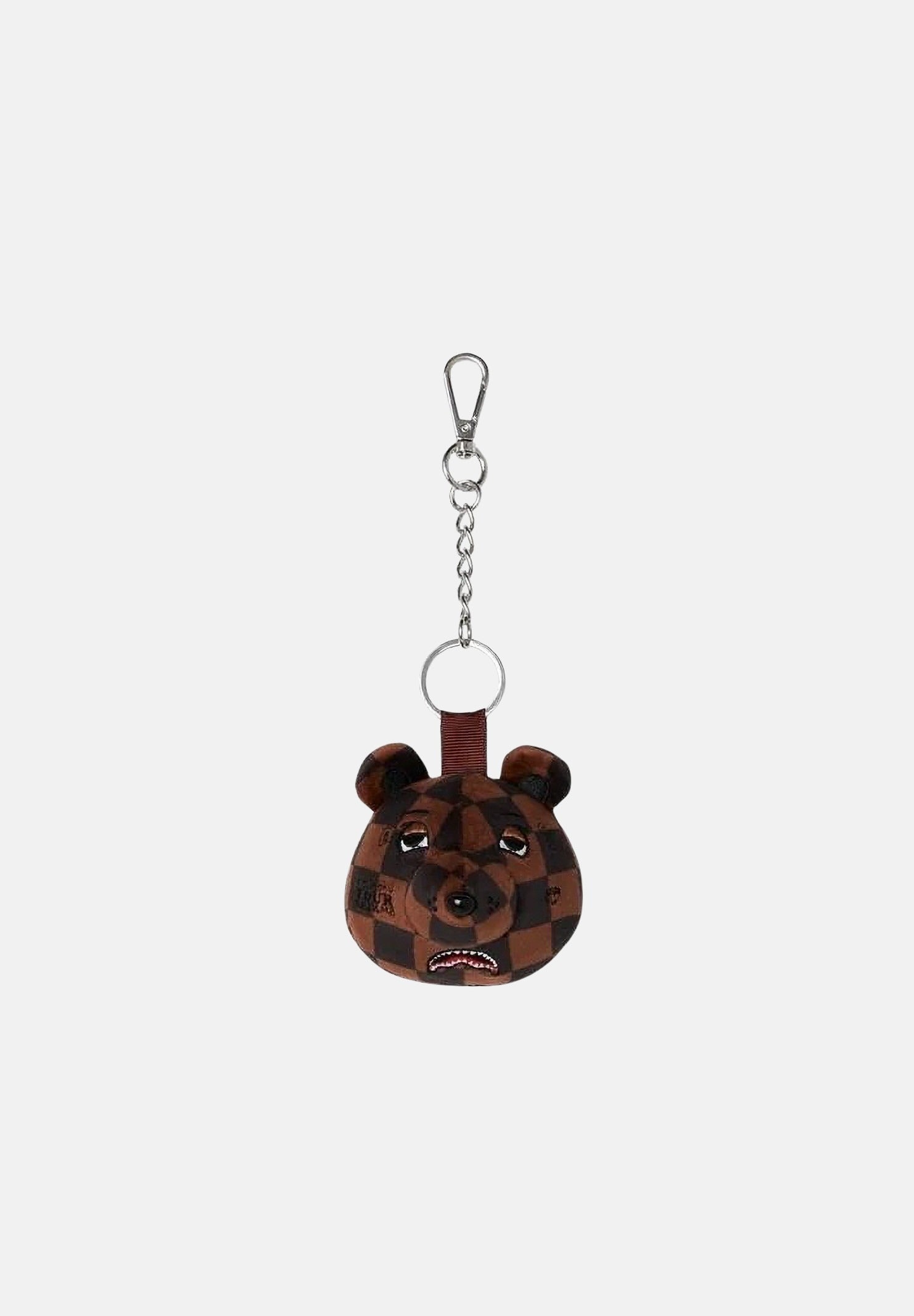SPRAYGROUND Portachiavi BEAR HEAD marrone per uomo, donna e bambino con charm a forma di testa di orsetto. 910Z714NSZ . SPRAYGROUND 