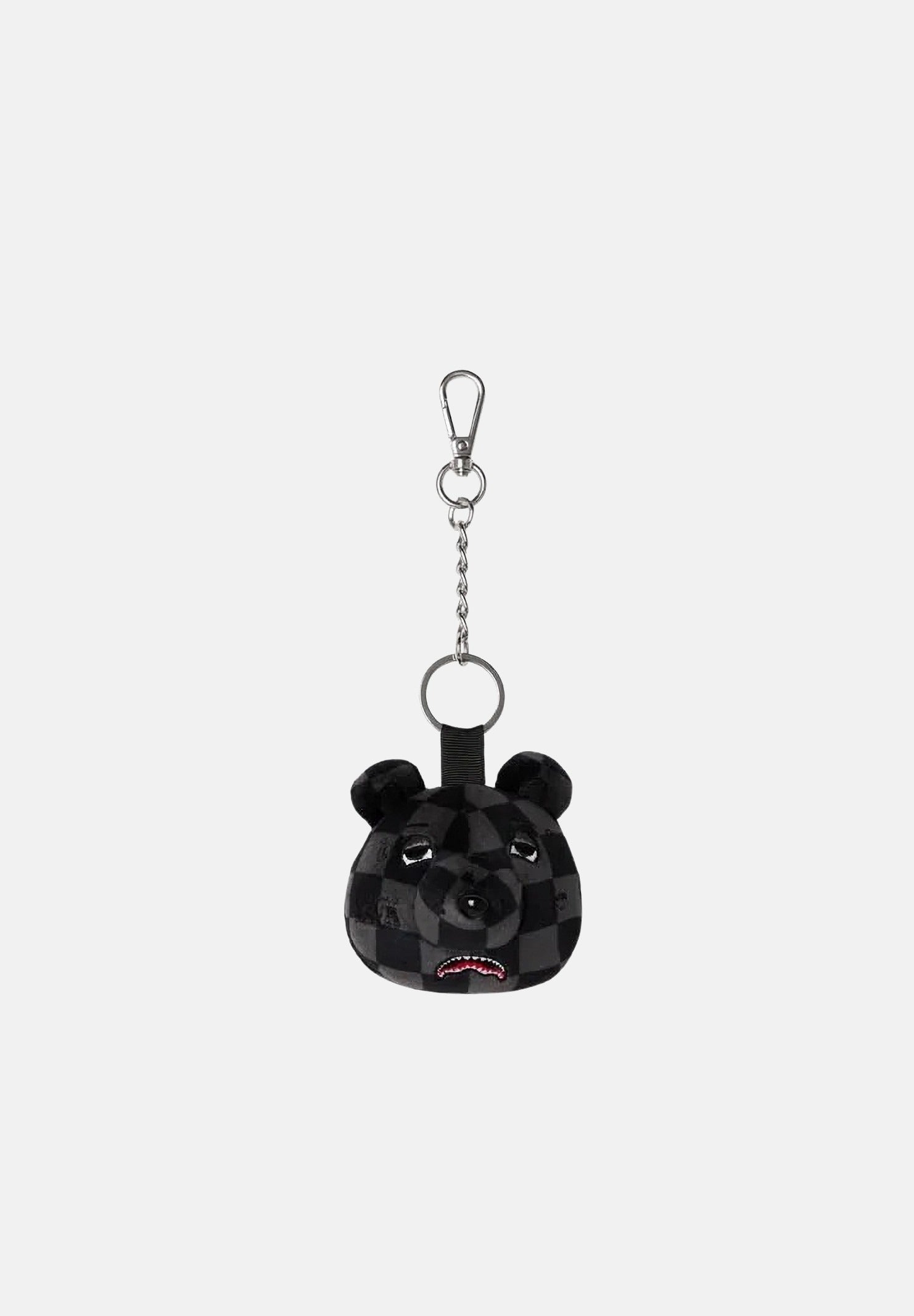 SPRAYGROUND Portachiavi BEAR HEAD nero per uomo, donna e bambino con charm testa di orsetto e finitura scura. 910Z715NSZ . SPRAYGROUND 