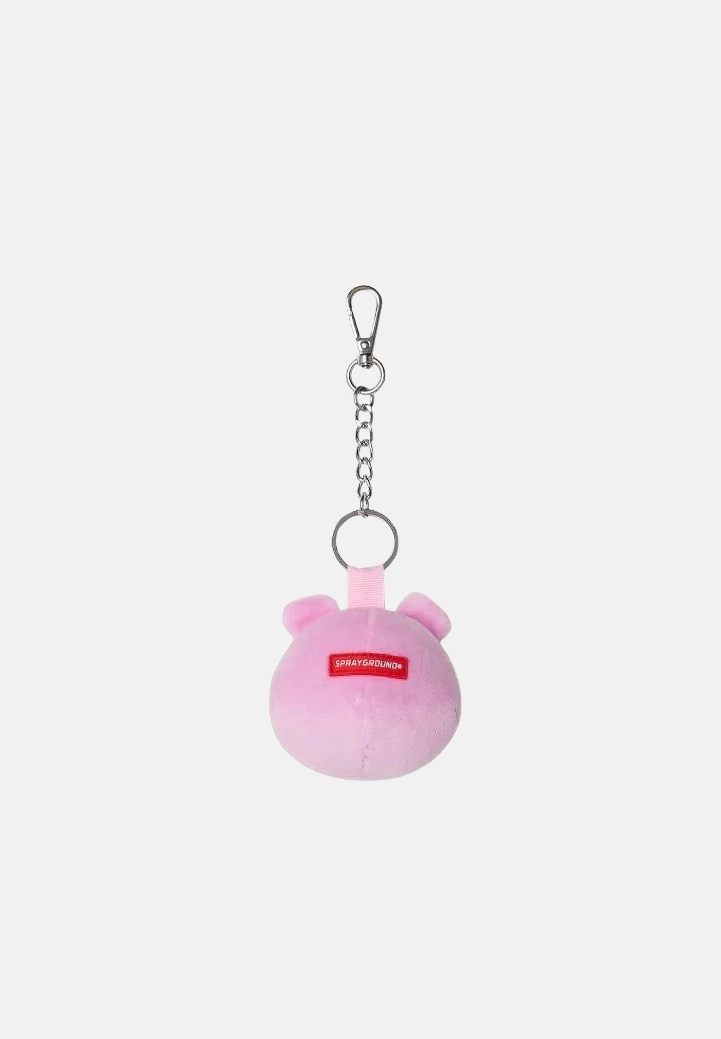 SPRAYGROUND Portachiavi BEAR HEAD rosa per uomo, donna e bambino  con charm testa di orsetto e dettagli ricamati. 910Z718NSZ . SPRAYGROUND 