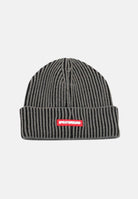 SPRAYGROUND Cappello di lana BEANIE grigio per uomo e donna con logo ricamato frontale. SP15050GREY . SPRAYGROUND 