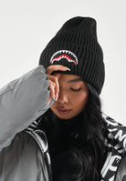 SPRAYGROUND Cappello SHARK nero per uomo e donna con logo iconico. SP15052 . SPRAYGROUND 