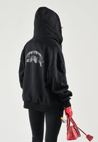 SPRAYGROUND Felpa con zip  HOODIE nera per uomo e donna con dettaglio maschera balaclava. SP957G . SPRAYGROUND 