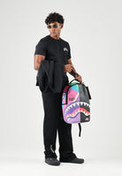 SPRAYGROUND Pantaloni sportivi neri per uomo e donna con mini logo SP966BLK . SPRAYGROUND 