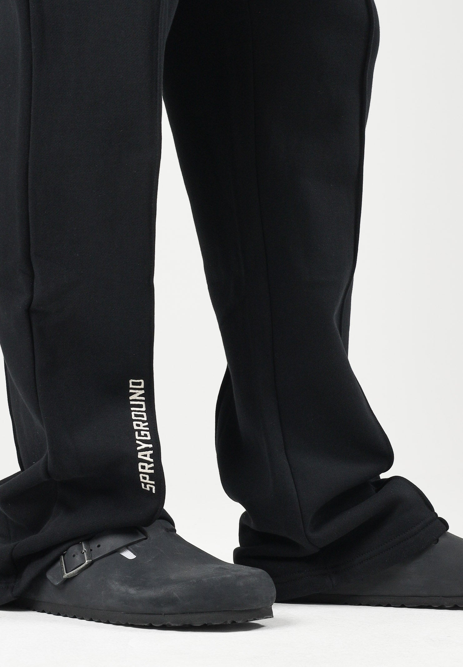 SPRAYGROUND Pantaloni sportivi neri per uomo e donna con mini logo SP966BLK . SPRAYGROUND 