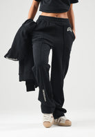 SPRAYGROUND Pantaloni sportivi neri per uomo e donna con mini logo SP966BLK . SPRAYGROUND 