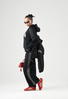 SPRAYGROUND Piumino PLEATED PADDED JACKET nero per uomo e donna SP975BLK . SPRAYGROUND 