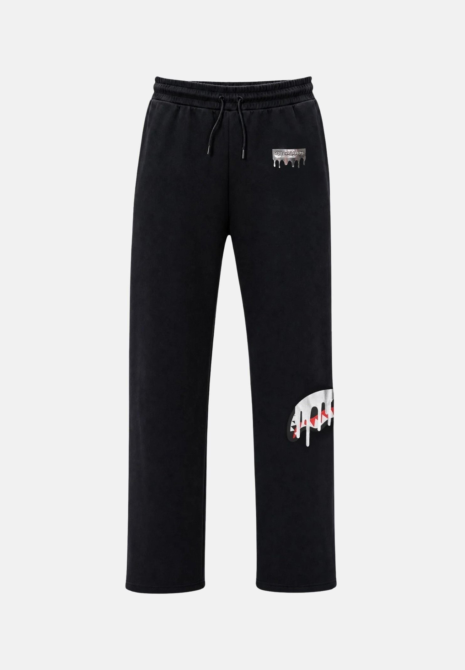 SPRAYGROUND Pantaloni neri per uomo e donna con comodo elastico in vita e dettagli grafici distintivi lungo la gamba. SP995GBLK . SPRAYGROUND 