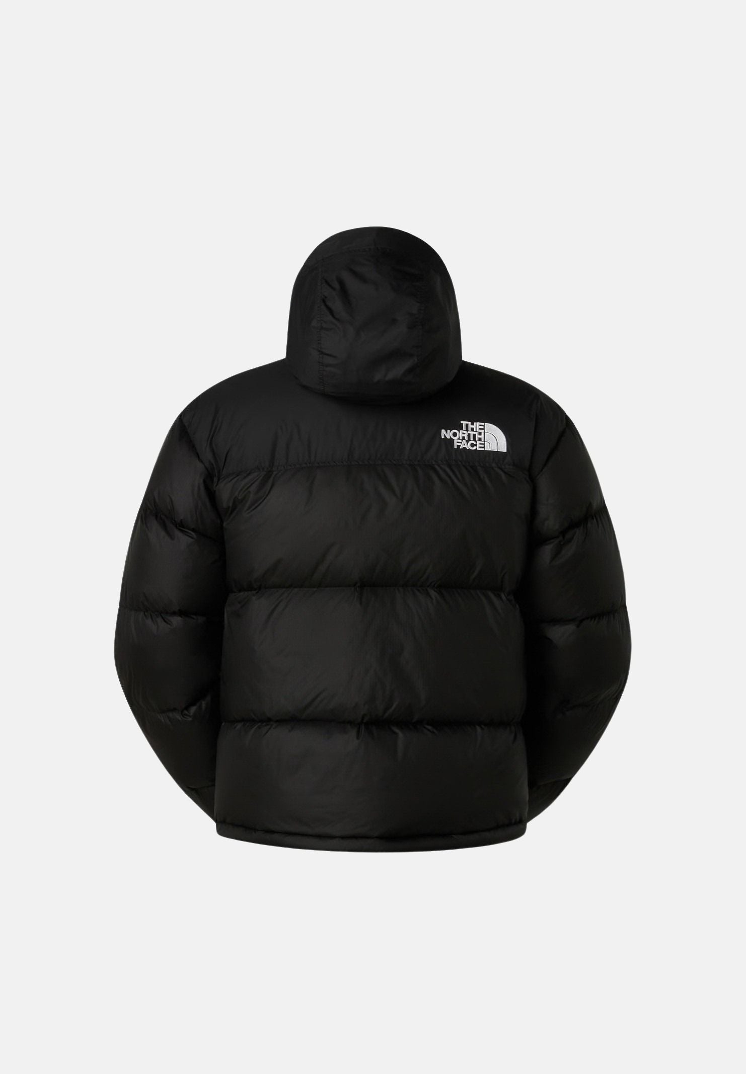 THE NORTH FACE Piumino 1996 RETRO NUPTSE TNF Black-NPF-R nero da uomo in nylon ripstop riciclato idrorepellente, con imbottitura naturale in piumino d'oca 700 fill power, vestibilità relaxed fit, cappuccio ripiegabile nel collo, zip frontale integra NF0A3C8DGOE1 . THE NORTH FACE 