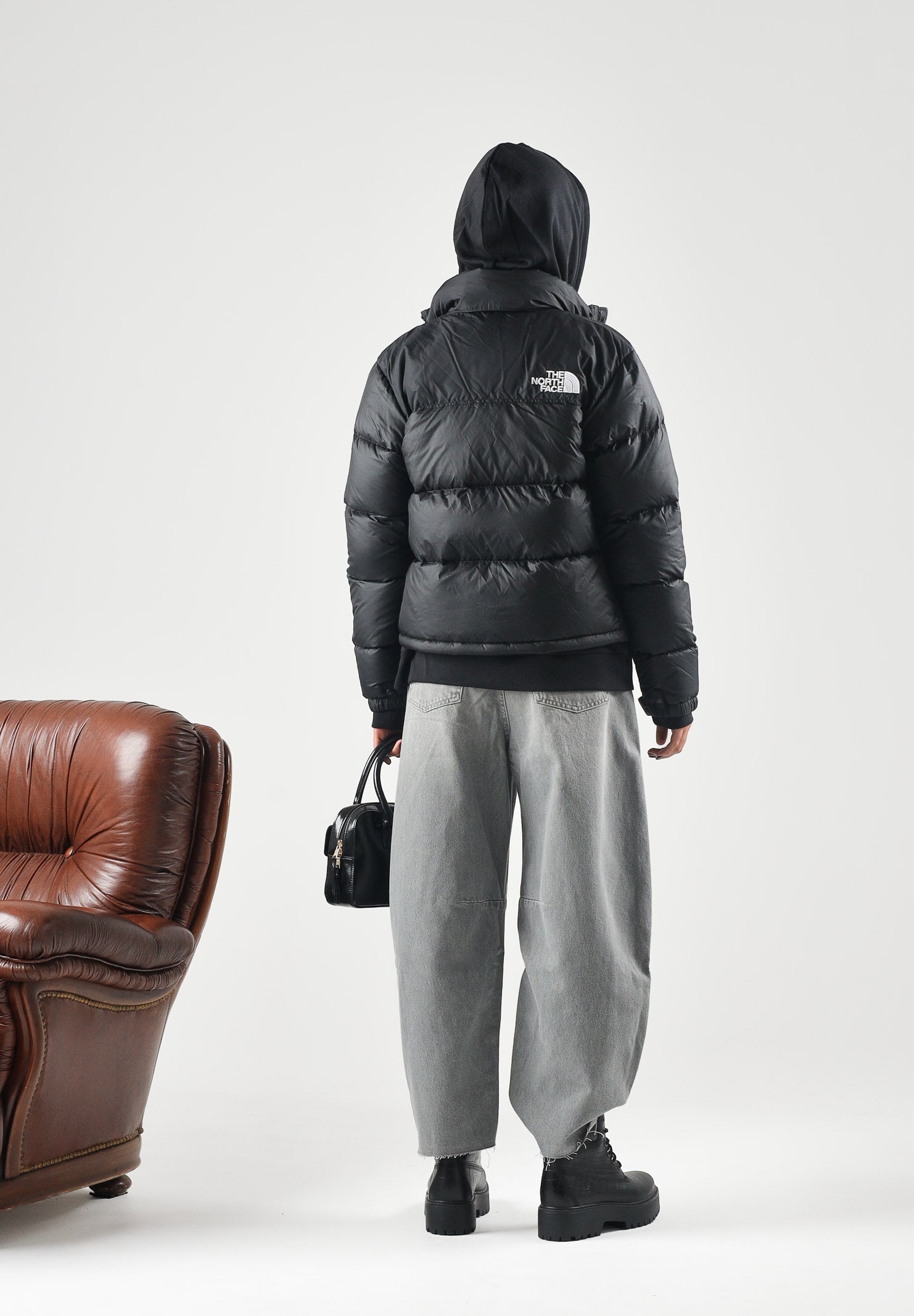 THE NORTH FACE Piumino WOMEN'S 1996 RETRO NUPTSE nero da donna NF0A3XEOGOF1 . THE NORTH FACE 