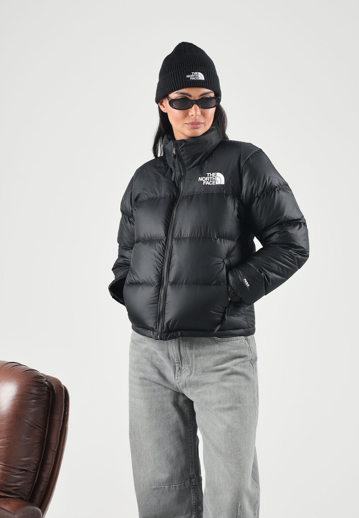 THE NORTH FACE Piumino WOMEN'S 1996 RETRO NUPTSE nero da donna NF0A3XEOGOF1 . THE NORTH FACE 