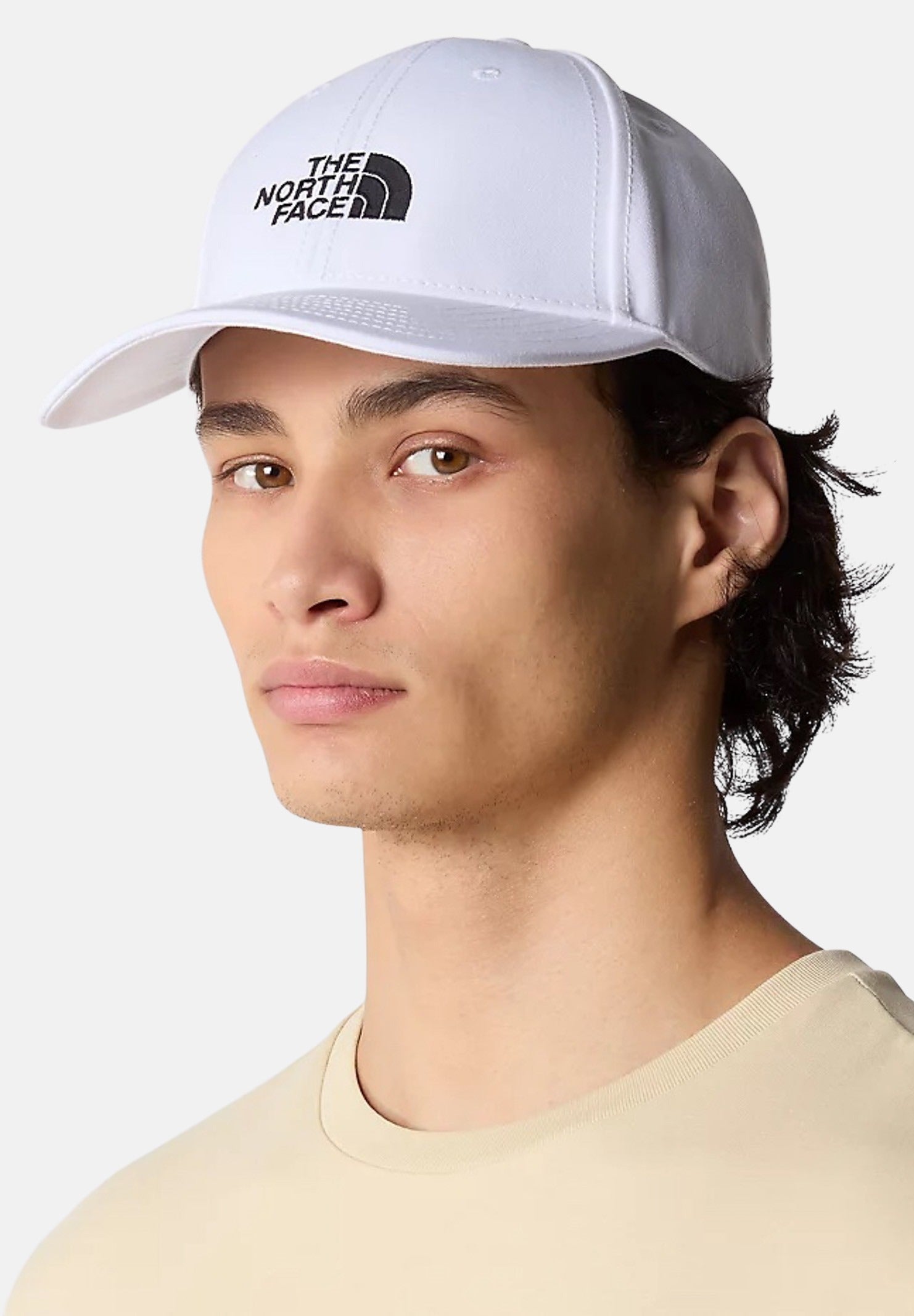 THE NORTH FACE Cappello con visiera Recycled '66 Classic bianco per uomo e donna NF0A4VSVFN41 . THE NORTH FACE 