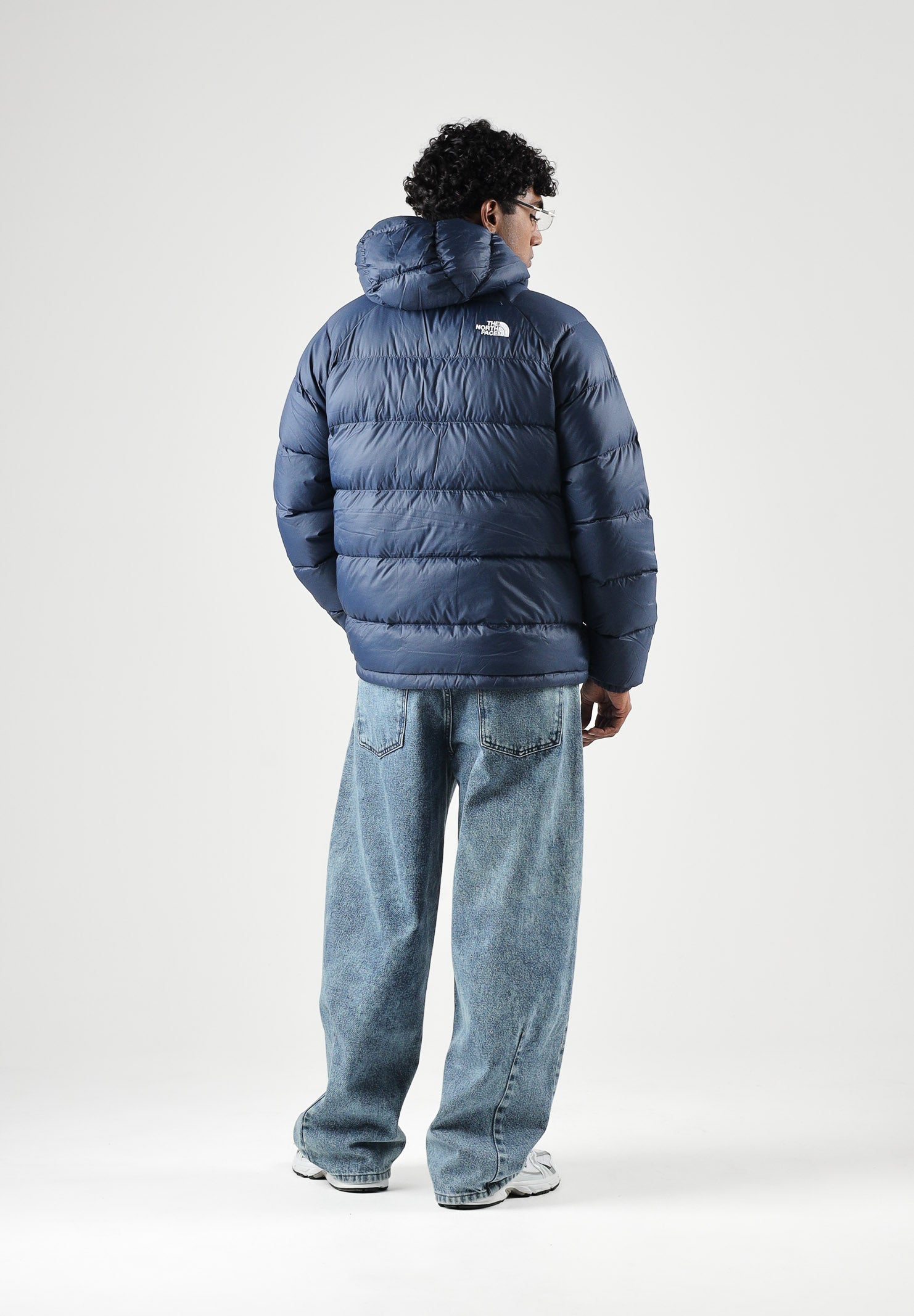 THE NORTH FACE Piumino HYALITE DOWN HOODIE blu da uomo NF0A5GIE8K21 . THE NORTH FACE 