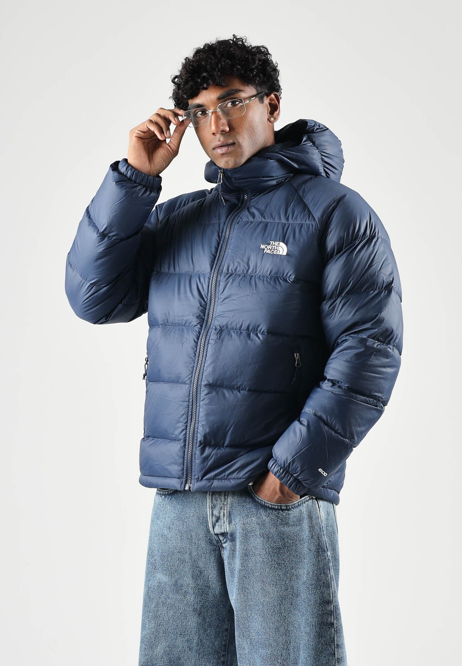 THE NORTH FACE Piumino HYALITE DOWN HOODIE blu da uomo NF0A5GIE8K21 . THE NORTH FACE 