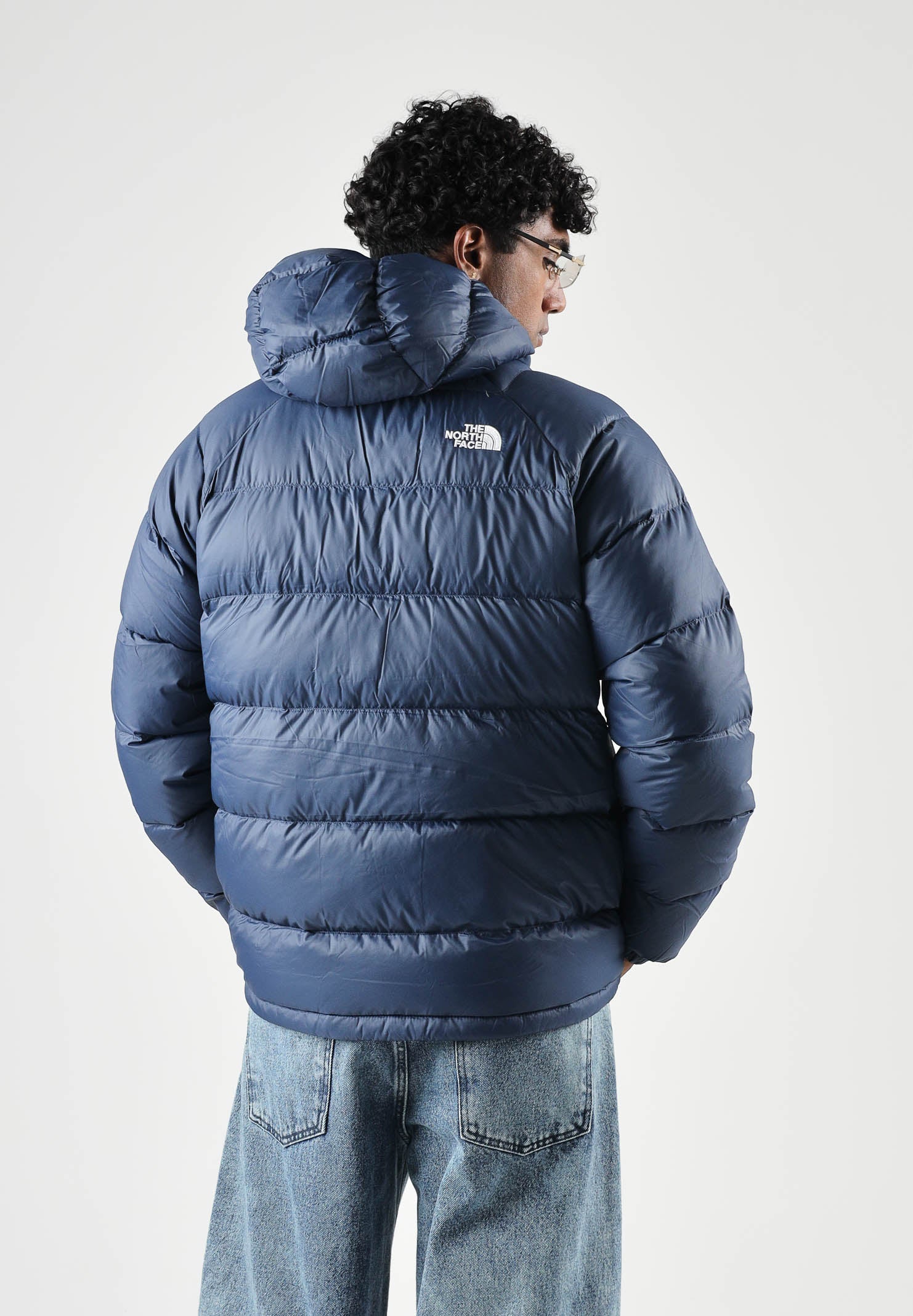 THE NORTH FACE Piumino HYALITE DOWN HOODIE blu da uomo NF0A5GIE8K21 . THE NORTH FACE 