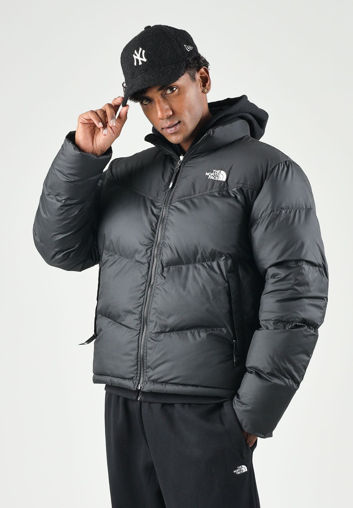 THE NORTH FACE Piumino Saikuru nero da uomo NF0A853IJK31 . THE NORTH FACE 