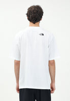 THE NORTH FACE T-shirt a manica corta Simple Dome bianca da uomo NF0A87NRFN41 . THE NORTH FACE 