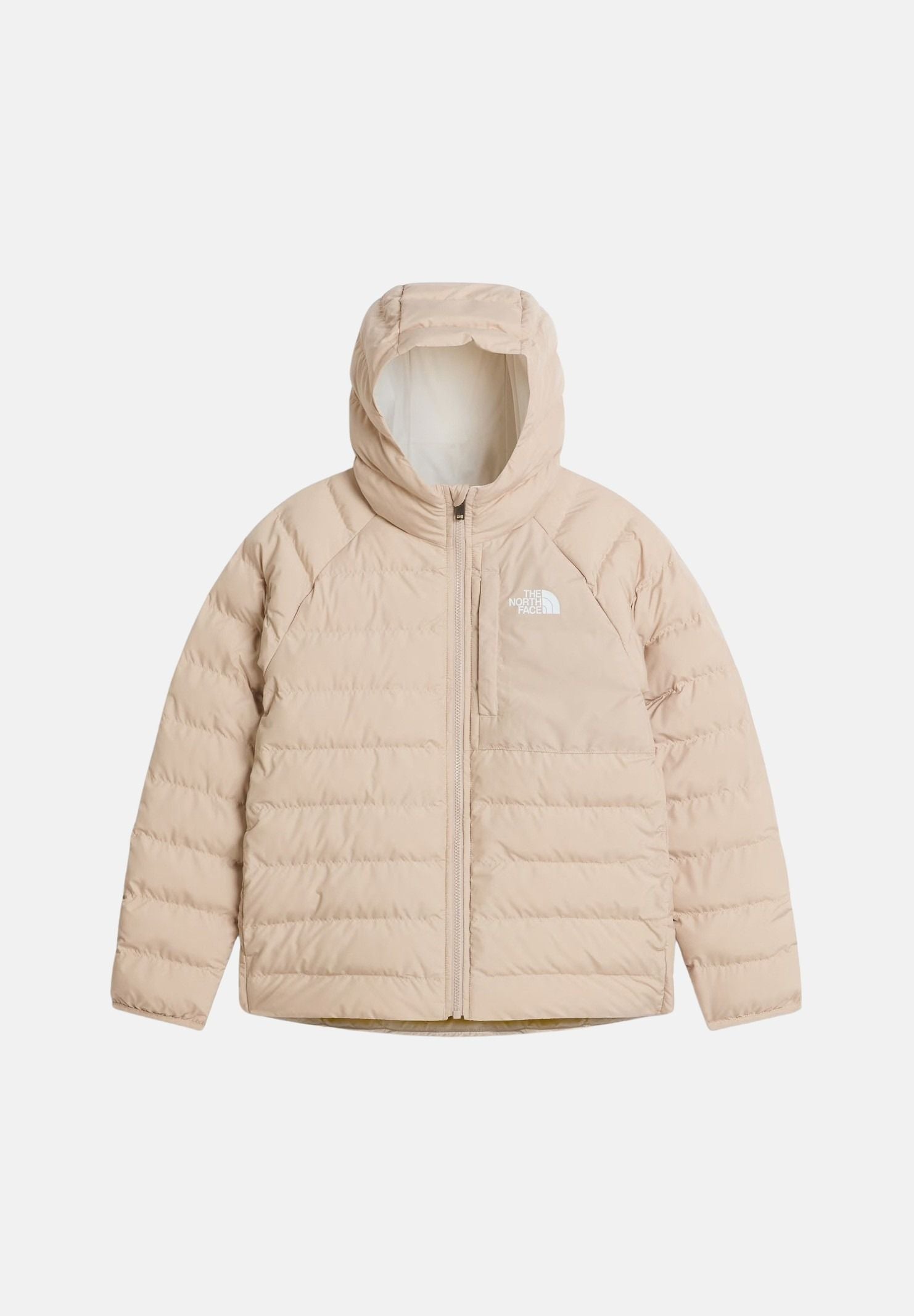 THE NORTH FACE Piumino reversibile PERRITO beige per bambina con cappuccio, imbottitura Heatseeker™ NF0A88UEN7J1 . THE NORTH FACE 