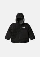THE NORTH FACE Piumino reversibile Perrito nero e grigio da neonato NF0A88W3WOO1 . THE NORTH FACE 