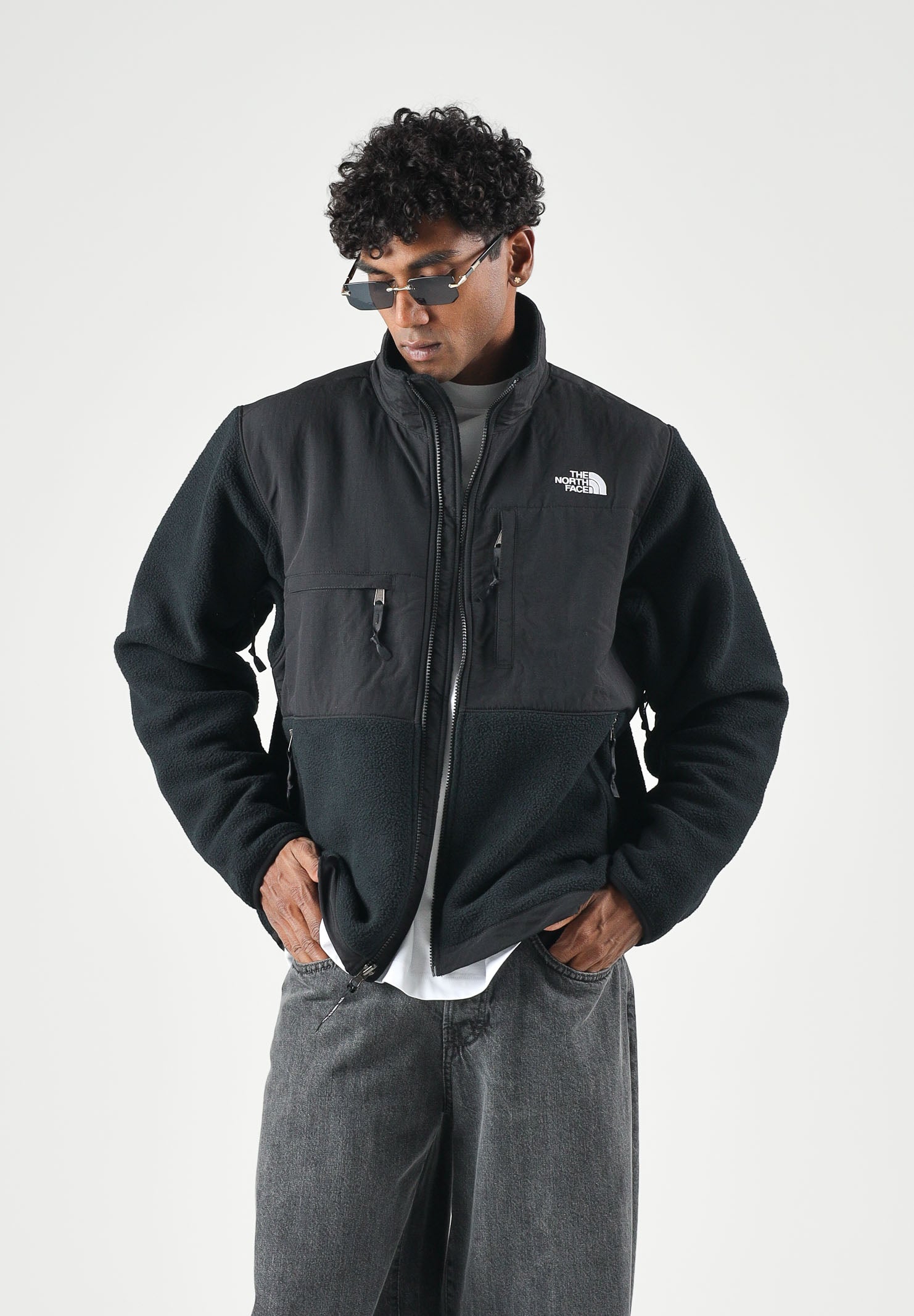 THE NORTH FACE Giacca a vento  RETRO DENALI JACKET TNF nero da uomo NF0A88XHJK31 . THE NORTH FACE 