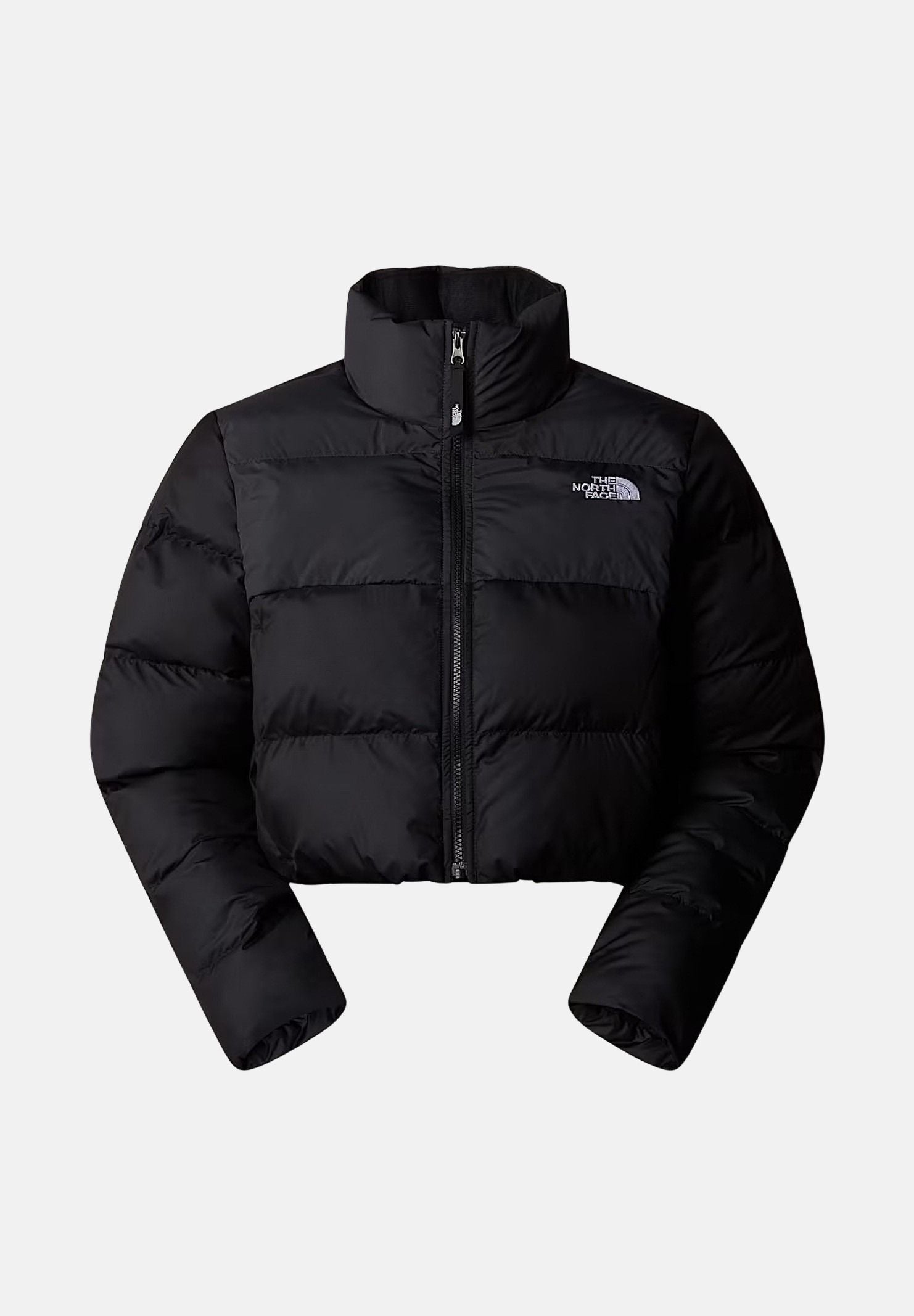 THE NORTH FACE Piumino Cropped Saikuru nero da donna NF0A89JCKT01 . THE NORTH FACE 