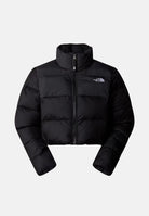 THE NORTH FACE Piumino Cropped Saikuru nero da donna NF0A89JCKT01 . THE NORTH FACE 