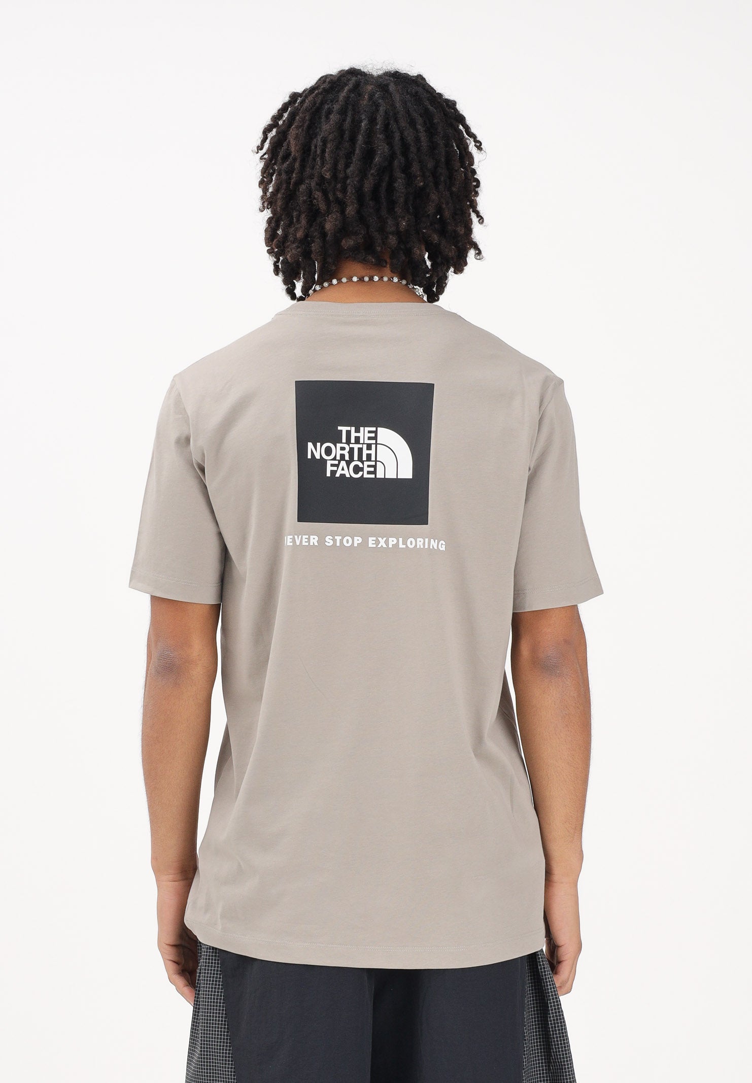 THE NORTH FACE T-shirt a manica corta Evolution NSE Box Regular fango da uomo NF0A8B6K2MB1 . THE NORTH FACE 