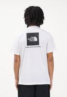 THE NORTH FACE T-shirt a manica corta Evolution NSE Box Regular bianca da uomo NF0A8B6KFN41 . THE NORTH FACE 
