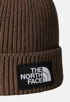 THE NORTH FACE Cappello LOGO BOX TNF marrone castagna per uomo e donna NF0A8CHE2H91 . THE NORTH FACE 
