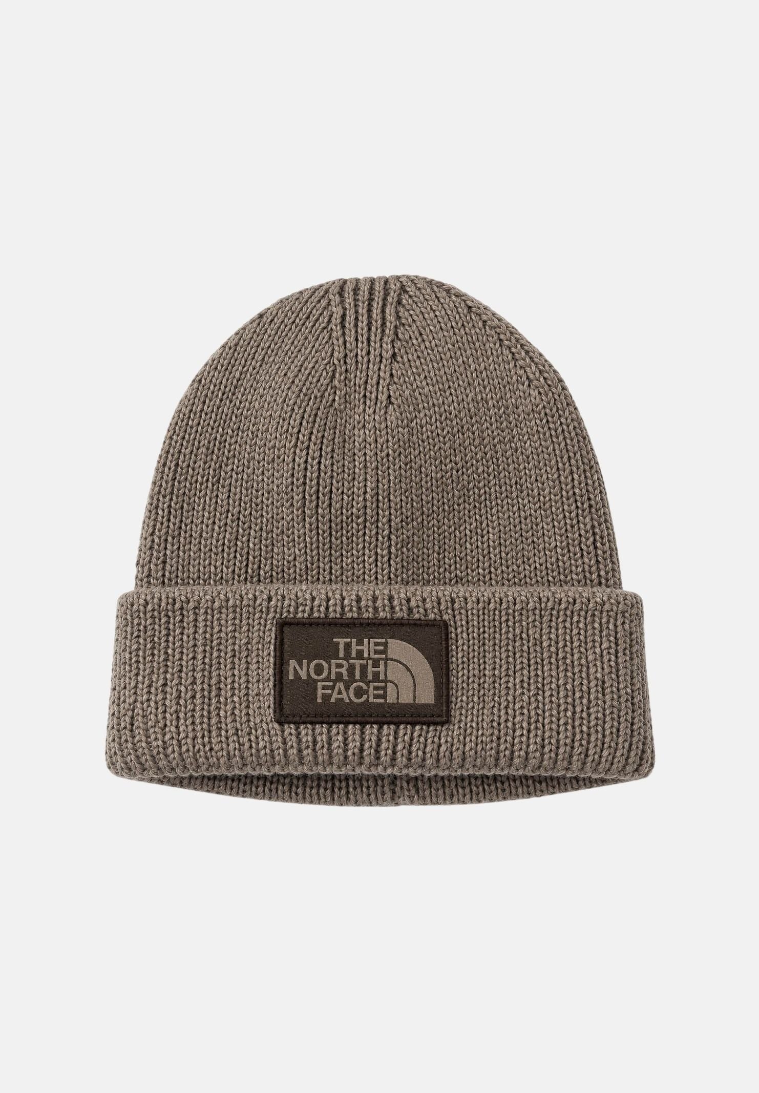 THE NORTH FACE Cappello LOGO BOX TNF marrone castagna per uomo e donna NF0A8CHE2H91 . THE NORTH FACE 