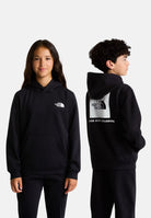 THE NORTH FACE Felpa con cappuccio SIMPLE DOME HOODIE nera per bambino e  bambina con tasca a marsupio frontale. NF0A8CV5JK31 . THE NORTH FACE 