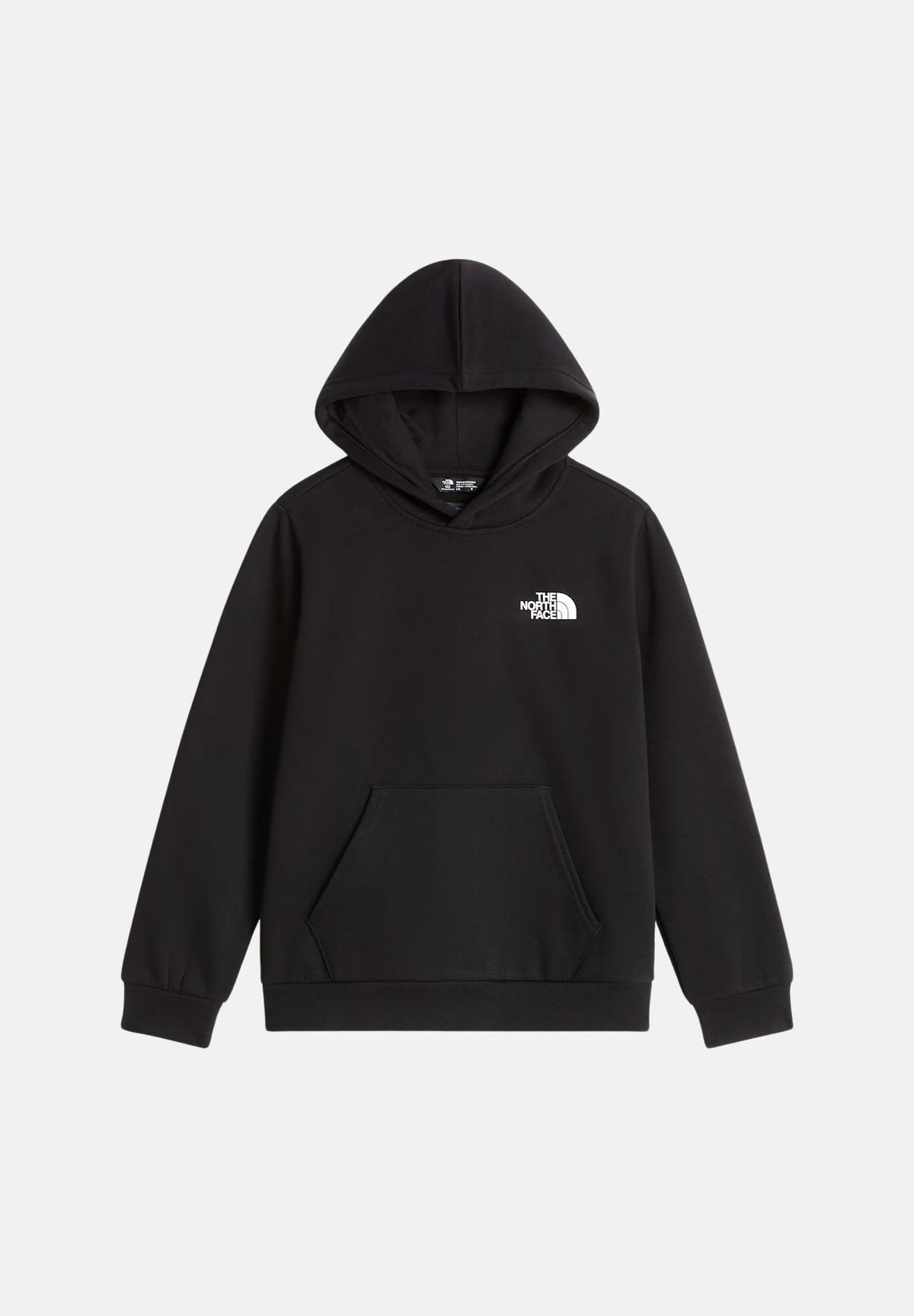 THE NORTH FACE Felpa con cappuccio SIMPLE DOME HOODIE nera per bambino e  bambina con tasca a marsupio frontale. NF0A8CV5JK31 . THE NORTH FACE 