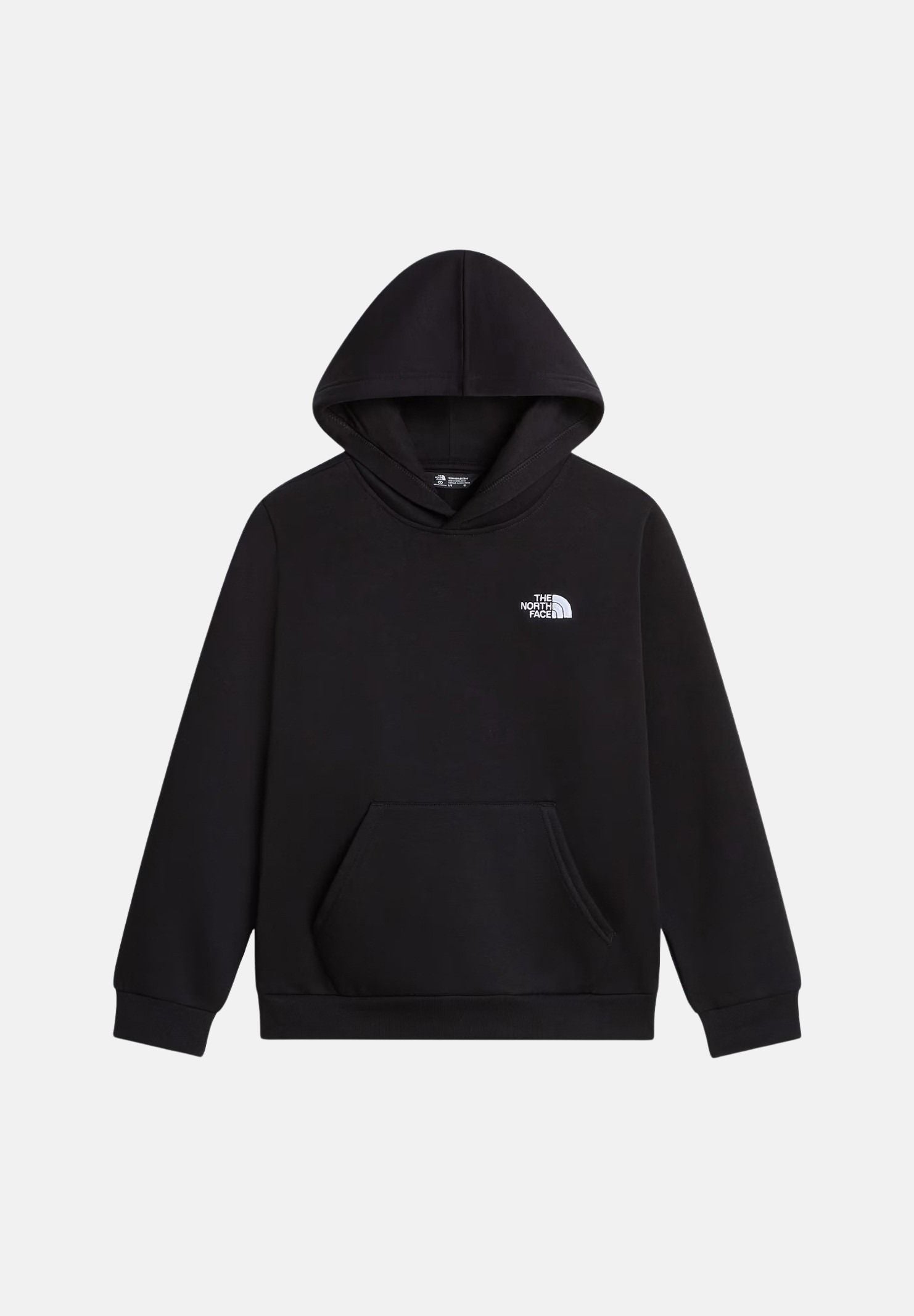 THE NORTH FACE Felpa con cappuccio EVOLUTION SIMPLE DOME PULLOVER HOODIE nera per bambino e bambina NF0A8CV6JK31 . THE NORTH FACE 