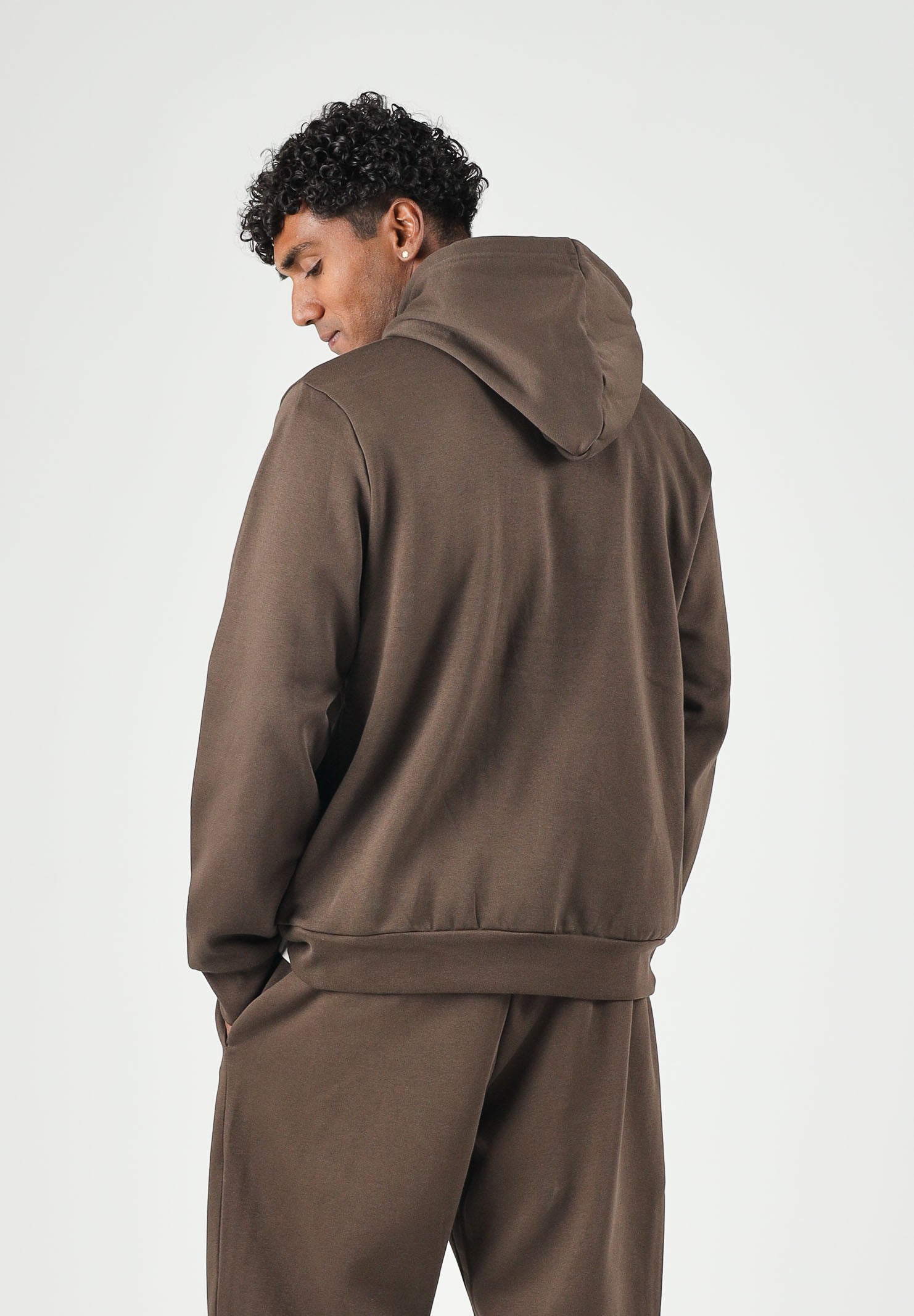 THE NORTH FACE Felpa con cappuccio EVOLUTION SIMPLE DOME REGULAR HOODIE marrone castagna per uomo NF0A8CWMNMF1 . THE NORTH FACE 
