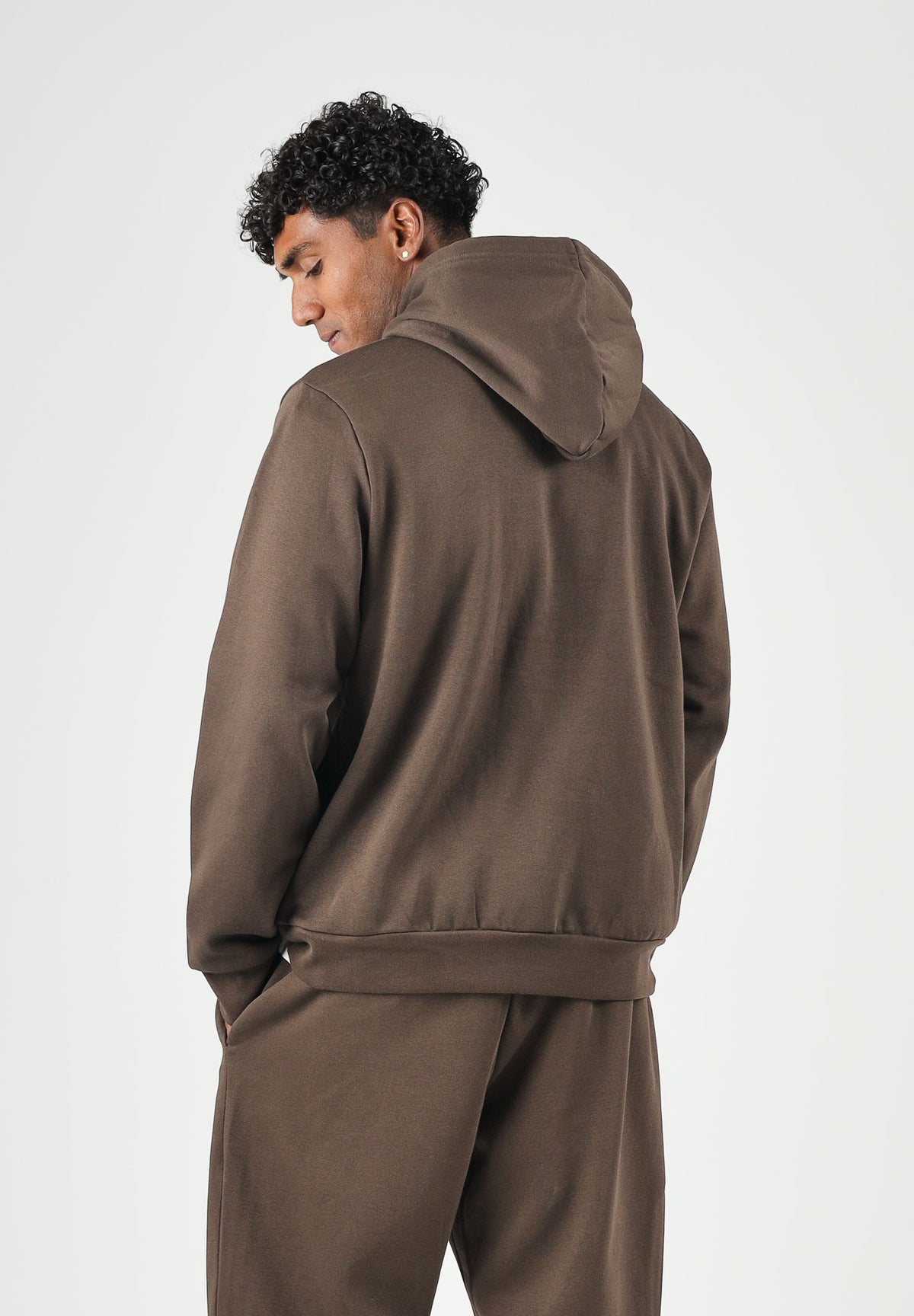 THE NORTH FACE Felpa con cappuccio EVOLUTION SIMPLE DOME REGULAR HOODIE marrone castagna per uomo NF0A8CWMNMF1 . THE NORTH FACE 