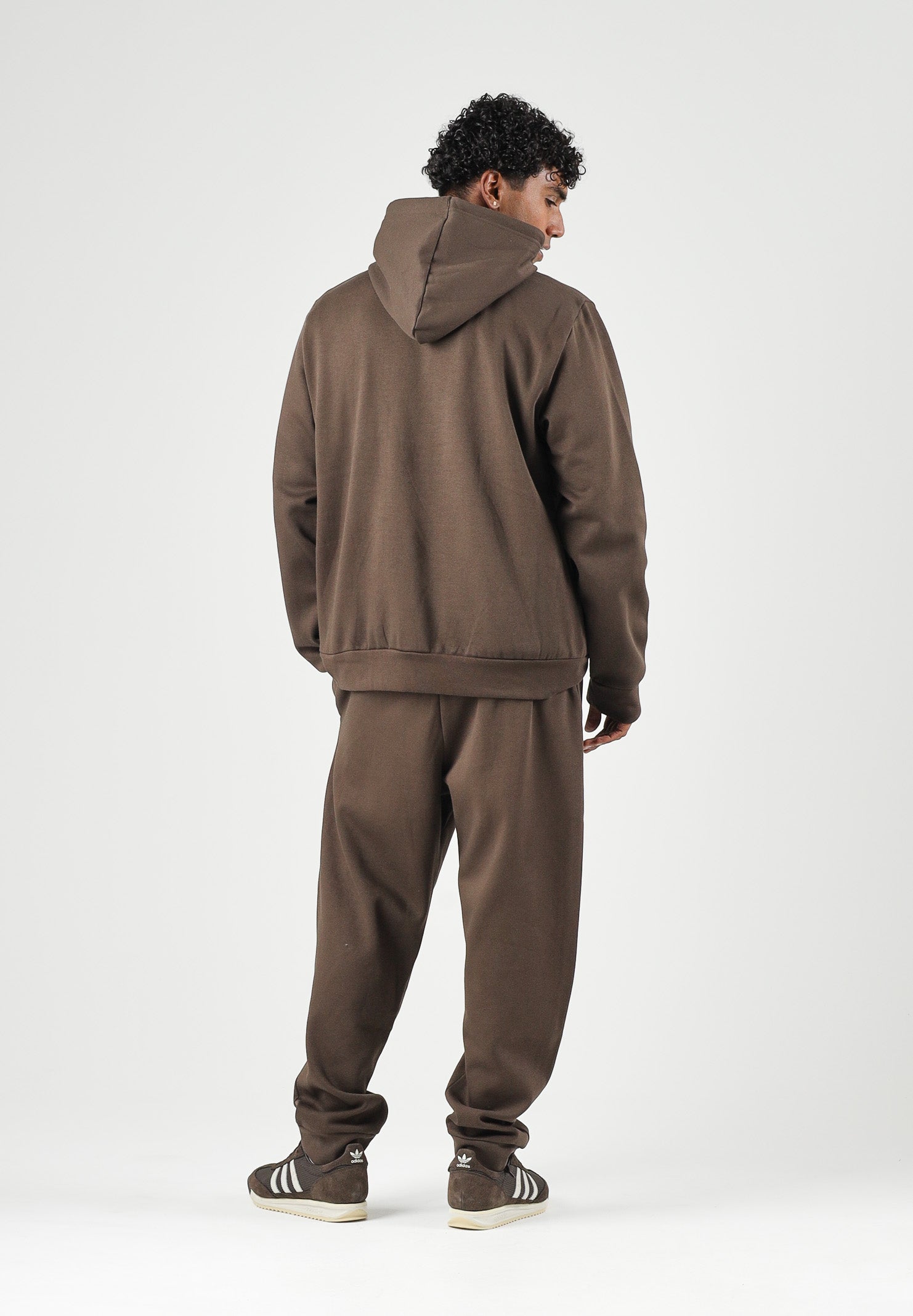 THE NORTH FACE Pantaloni sportivi SIMPLE DOME PANT marrone da uomo con elastico in vita e polsini alle caviglie. NF0A8CWYNMF1 . THE NORTH FACE 