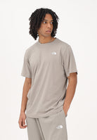 THE NORTH FACE T-shirt a manica corta Evolution Simple Dome Regular fango da uomo NF0A8CZ22MB1 . THE NORTH FACE 