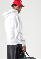 THE NORTH FACE Felpa con cappuccio FINE HOODIE grigio da uomo con tasca a marsupio frontale. NF0A8EFZE041 . THE NORTH FACE 