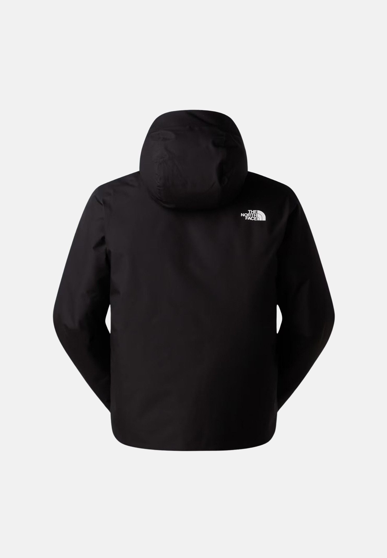 THE NORTH FACE Giacca a vento ANTORA JACKET nera da uomo con cappuccio e chiusura a zip intera. NF0A8G0TJK31 . THE NORTH FACE 