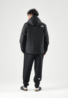 THE NORTH FACE Giacca a vento ANTORA JACKET nera da uomo con cappuccio e chiusura a zip intera. NF0A8G0TJK31 . THE NORTH FACE 