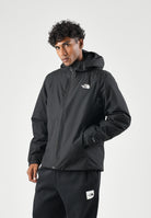 THE NORTH FACE Giacca a vento ANTORA JACKET nera da uomo con cappuccio e chiusura a zip intera. NF0A8G0TJK31 . THE NORTH FACE 