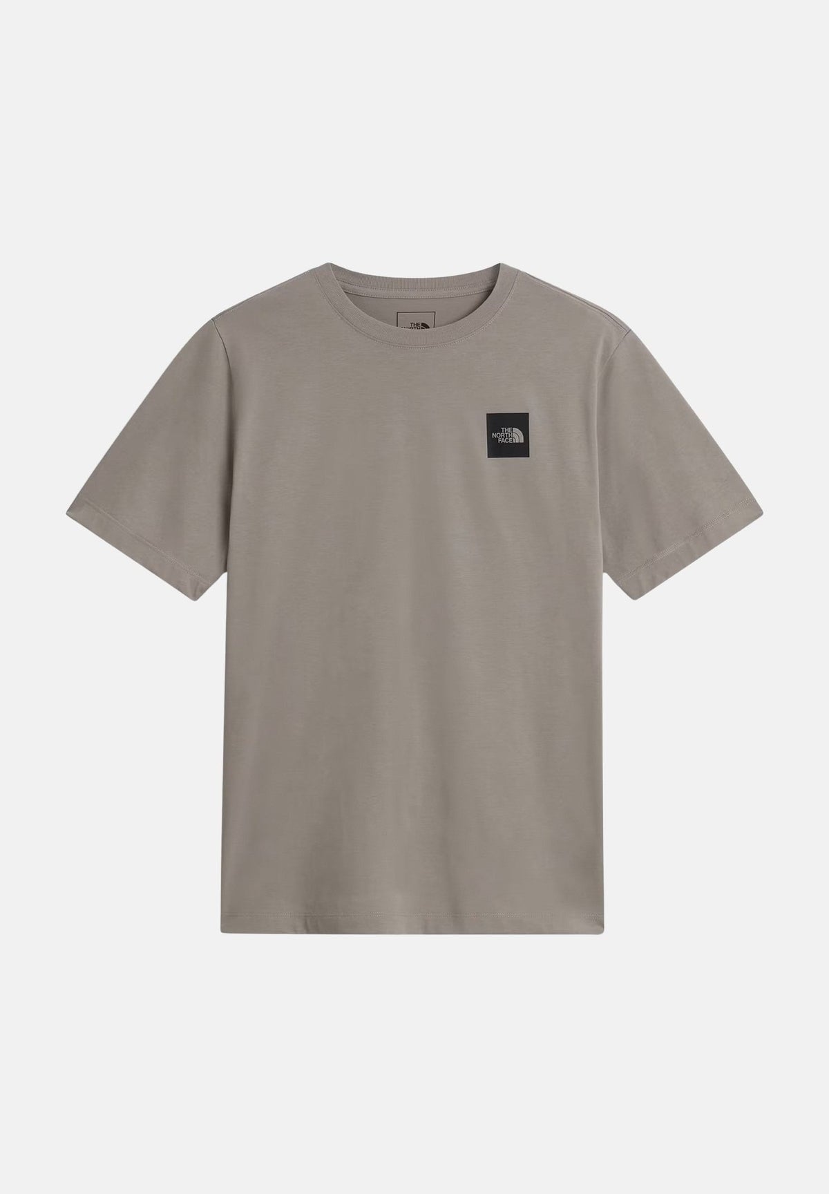 THE NORTH FACE T-shirt manica corta SIMPLE DOME T-SHIRT beige da uomo con piccolo logo stampato sul petto. NF0A8G9C2MB1 . THE NORTH FACE 